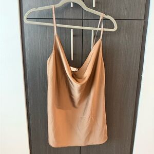 Elegant Tan Women's Blouse